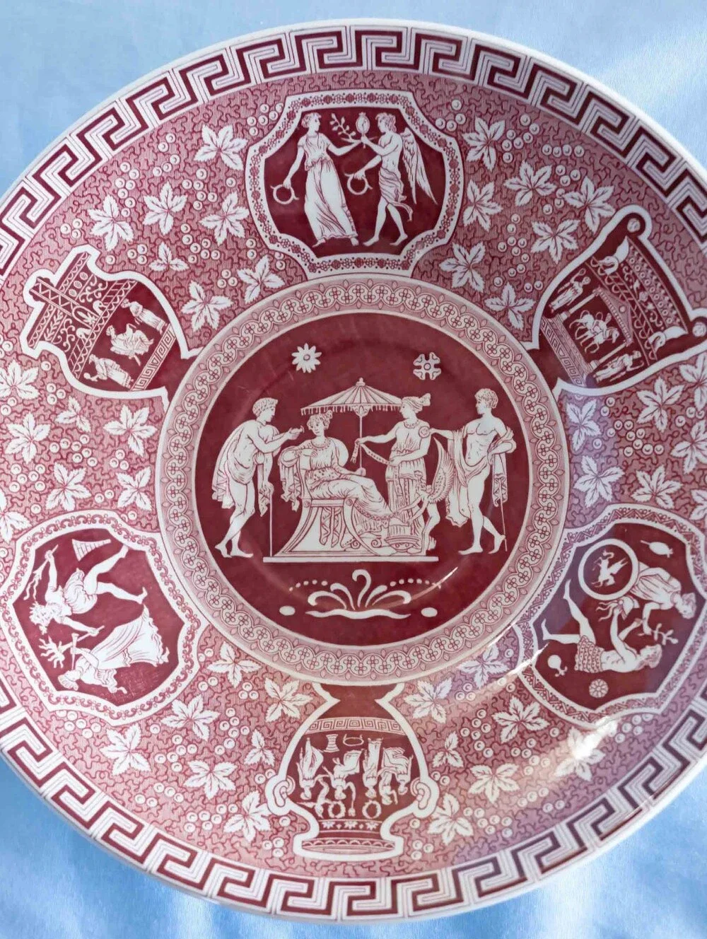 Beautiful Spode Archive Collection Greek Pattern. Jumbo Cup and Saucer. England!